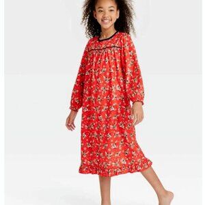 Rudolph the Red-Nosed Reindeer Nightgown Pajama Gown Holiday